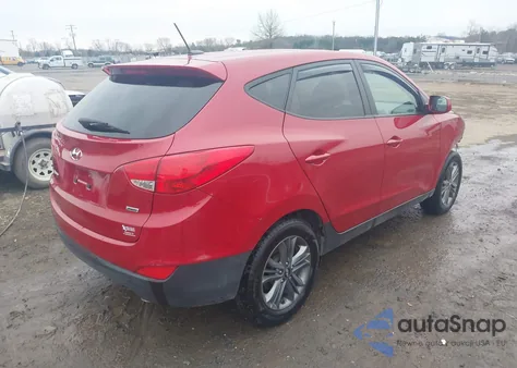 2015 Hyundai Tucson from USA, damaged, VIN KMHJTCAF2FU090331